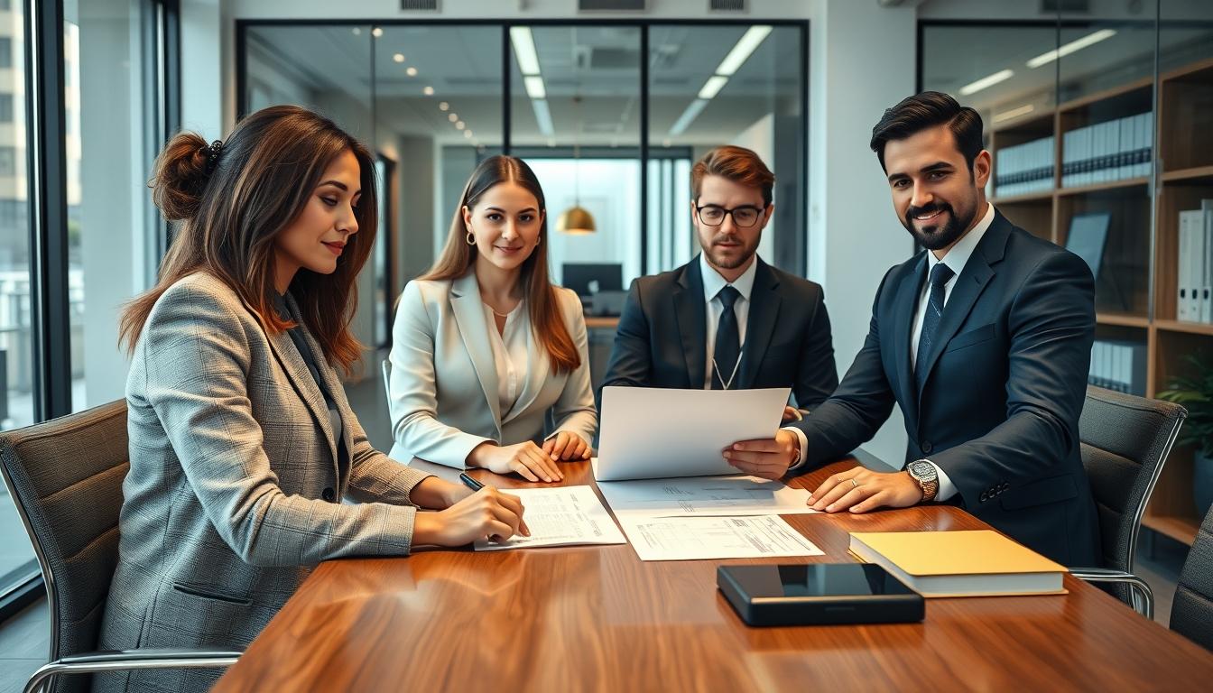 Real estate ownership transfer documents and closing confirmation