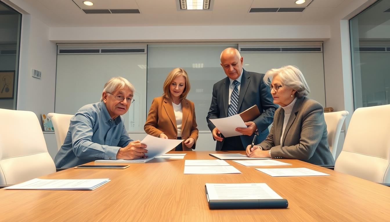 Property settlement documents and transfer review